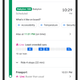 A screenshot of the Google transit crowded busyness feature